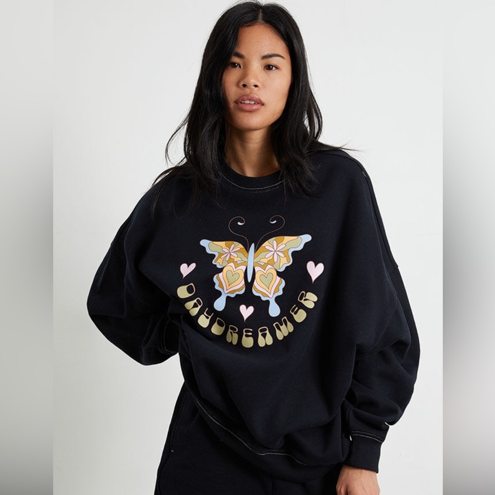 Daydreamer Oversized PacSun Fleece Sweatshirt, Size S